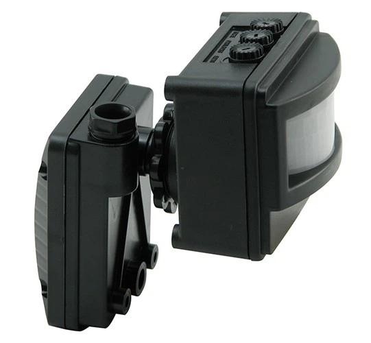 Датчик движения Lemanso 120° IP44 LM614 черный - изображение 2