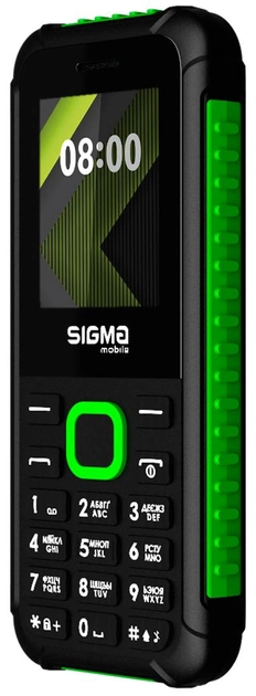 Мобільний телефон Sigma mobile X-style 18 Track Black-Green (4827798854433) - зображення 3