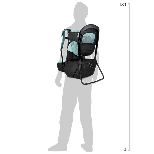 Рюкзак-переноска Thule Sapling Child Carrier Black (TH3204538) - Фото 12 Рюкзак-переноска Thule Sapling Child Carrier Black (TH3204538) - изображение 12