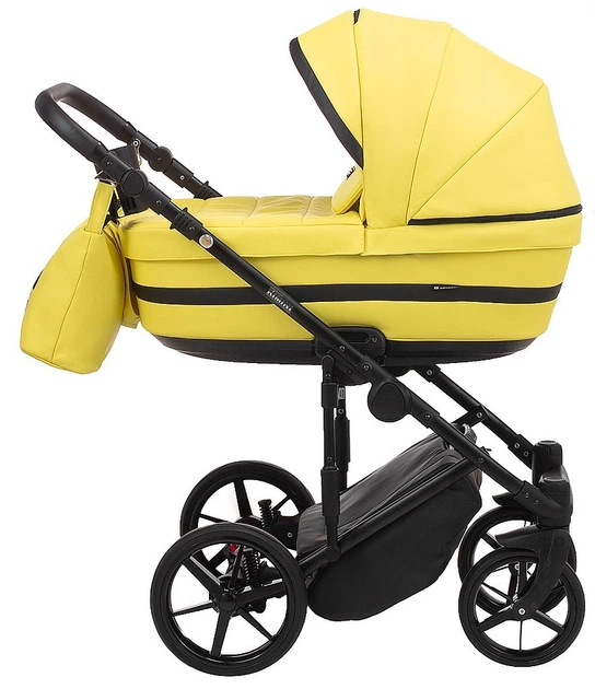 Коляска 2 в 1 Adamex Rimini ECO кожа 100% RI-234 - Фото 3 Коляска 2 в 1 Adamex Rimini ECO кожа 100% RI-234 - изображение 3
