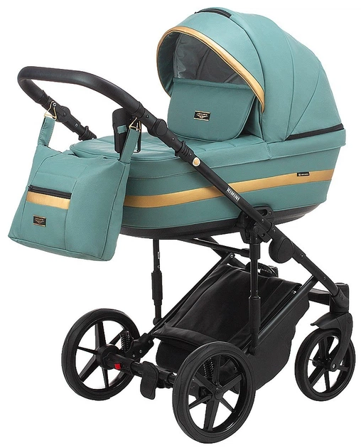 Коляска 2 в 1 Adamex Rimini ECO шкіра 100% RI-233 - Фото 2 Коляска 2 в 1 Adamex Rimini ECO шкіра 100% RI-233 - зображення 2