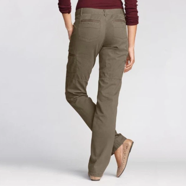 Женские брюки карго Eddie Bauer Women Boyfriend Cargo Trousers 38 LT BROWN (7117767LBR) - изображение 2