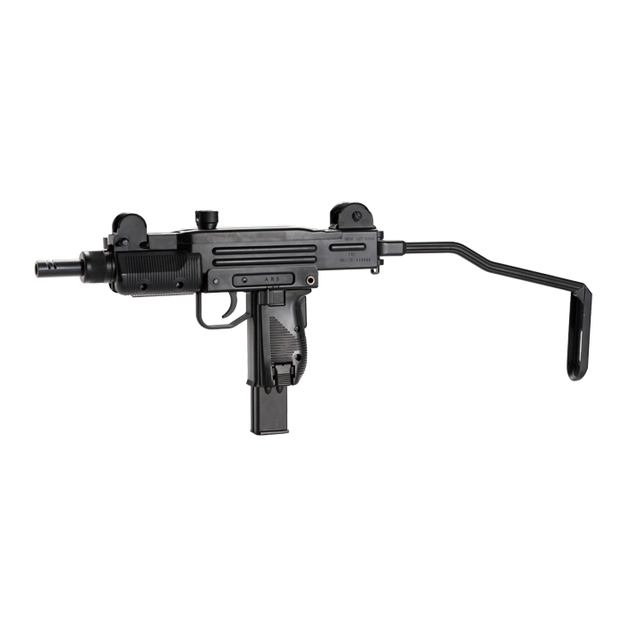 Пневматический пистолет KWC Mini Uzi KMB-07 HN Blowback Мини Узи автоматический огонь блоубэк 101 м/с - изображение 1