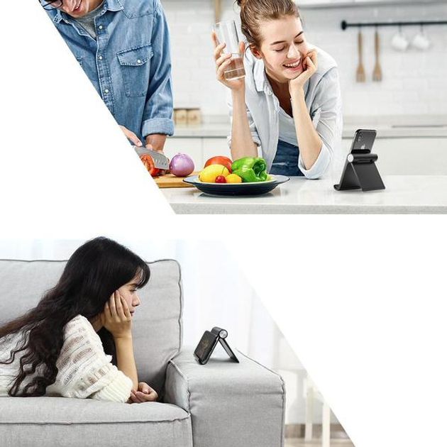 Тримач для телефона Ugreen LP106 Multi-Angle Adjustable Stand for Phone White (UGR-30285) - зображення 4