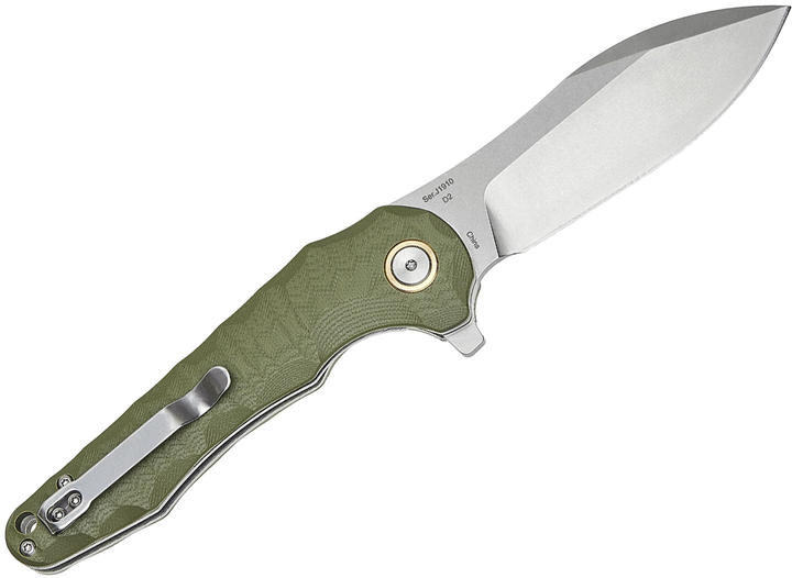 Нож CJRB Knives Mangrove G10 Green (27980262) - изображение 2