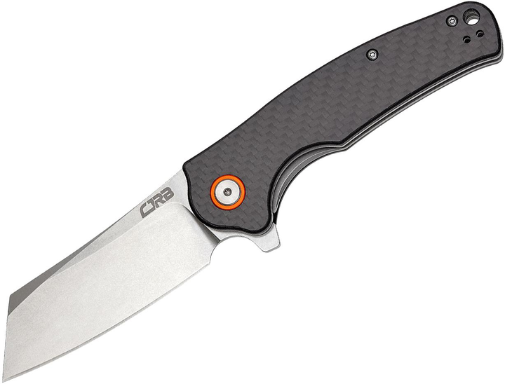 Нож CJRB Knives Crag CF Black (27980240) - изображение 1