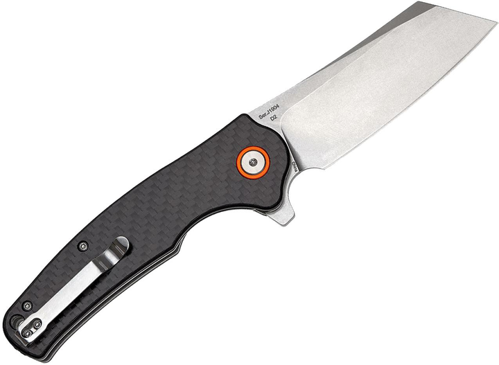 Нож CJRB Knives Crag CF Black (27980240) - изображение 2