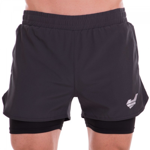 Шорты спортивные мужские JASON ST-3 2XL (52-54) Черные — фото 3