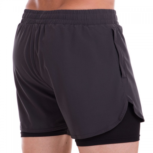 Шорты спортивные мужские JASON ST-3 2XL (52-54) Черные — фото 4