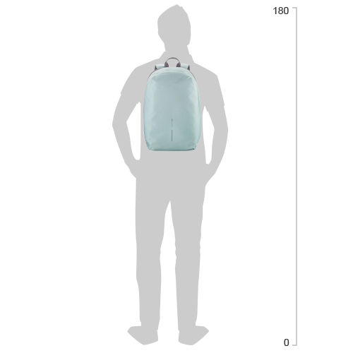 Рюкзак для ноутбука XD Design Bobby Soft Anti-Theft 15.6" Mint (P705.797) - зображення 8