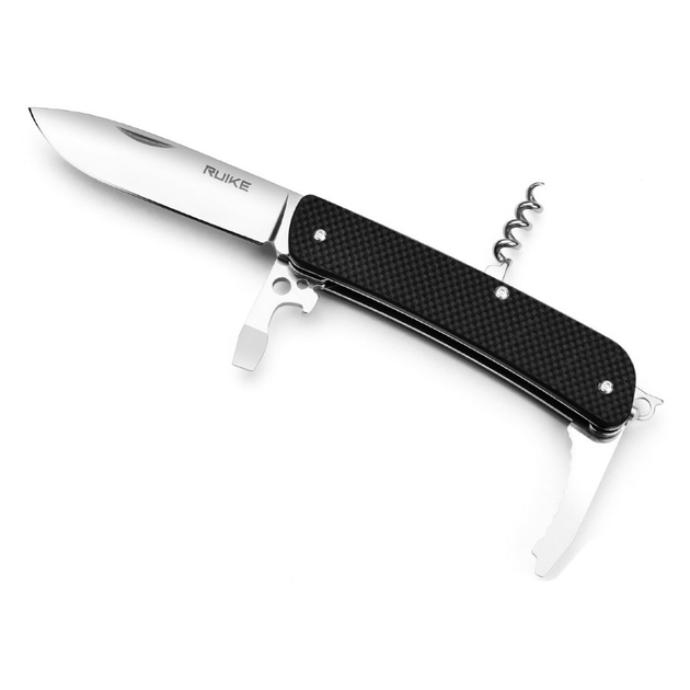 Перочинный складной многофункциональный нож Ruike L21-B для туризма - изображение 1
