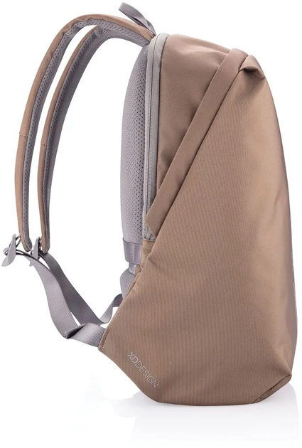 Plecak na laptopa XD Design Bobby Soft Anti-Theft 15,6" brązowy (P705.796) - obraz 5