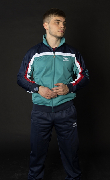Мужской спортивный костюм Монтана спорт (Montana Sport) L Бирюзовый ...