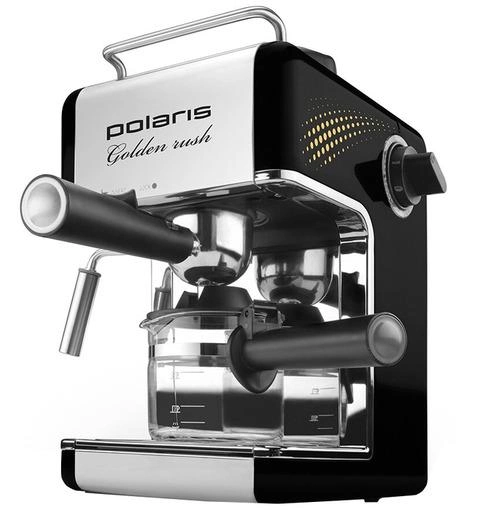 Кофеварка Рожковая Polaris PCM 4006A Golden - изображение 2