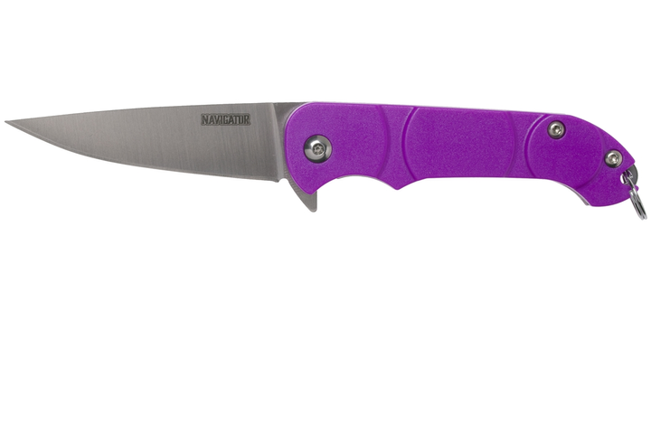 Нож складной карманный туристический Ontario OKC Navigator Purple (8900PUR) для похода - изображение 1
