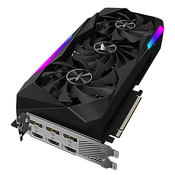 Видеокарта GIGABYTE AORUS GeForce RTX 3070 MASTER 8GB LHR (GV