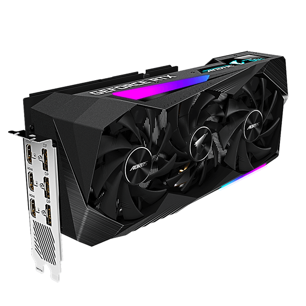 Видеокарта GIGABYTE AORUS GeForce RTX 3070 MASTER 8GB LHR (GV