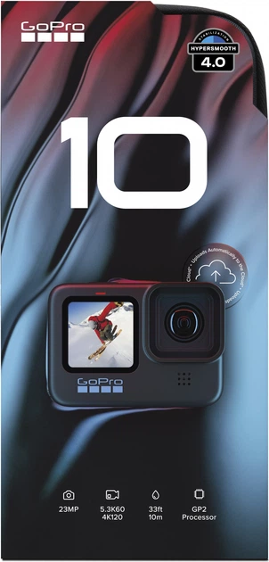 コンパクトデジタルカメラ GoPro HERO10 Black Экшн камера GoPro HERO10 Black Bones для FPV дронов, купить Киев