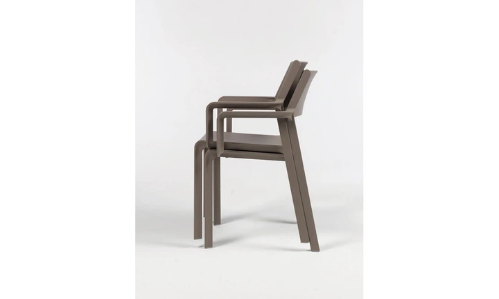 Стілець Nardi Trill Armchair Tortora - Фото 4 Стілець Nardi Trill Armchair Tortora - зображення 4