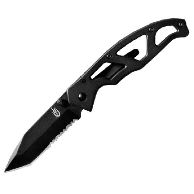 Ніж складний Gerber Paraframe Tanto Clip Foldin Knife блістер пряме-серейторне лезо - изображение 1