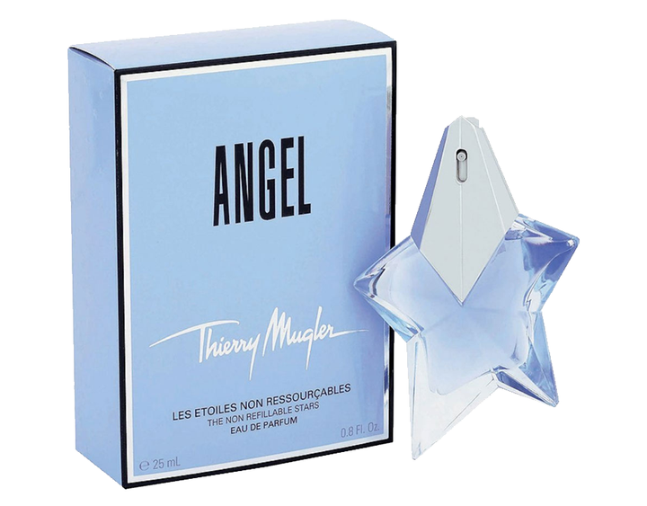 Тьерри мюглер ангел. Ангел Тьерри Мюглер тестер 25 мл. Thierry Mugler Angel (п. в.) EDP 25ml ж. Мюглер ангел 1992. Флакон Thierry Mugler Angel w EDP 4 ml.