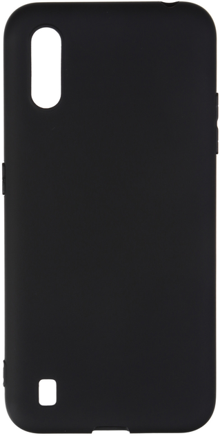 Акція на Панель Armorstandart Matte Slim Fit для Samsung Galaxy A01 2019 (A015) Black від Rozetka