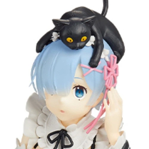 Фигурка Banpresto Rеm Re Zero Рем Жизнь в альтернативном мире с нуля с котами 22.0 см (E87A08B60E7B) - изображение 3