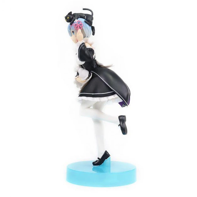 Фигурка Banpresto Rеm Re Zero Рем Жизнь в альтернативном мире с нуля с котами 22.0 см (E87A08B60E7B) - изображение 9