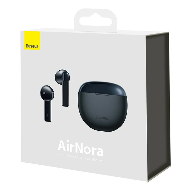 Беспроводные Bluetooth наушники Baseus Encok AirNora TWS W2 Черный - Фото 8 Беспроводные Bluetooth наушники Baseus Encok AirNora TWS W2 Черный - изображение 8