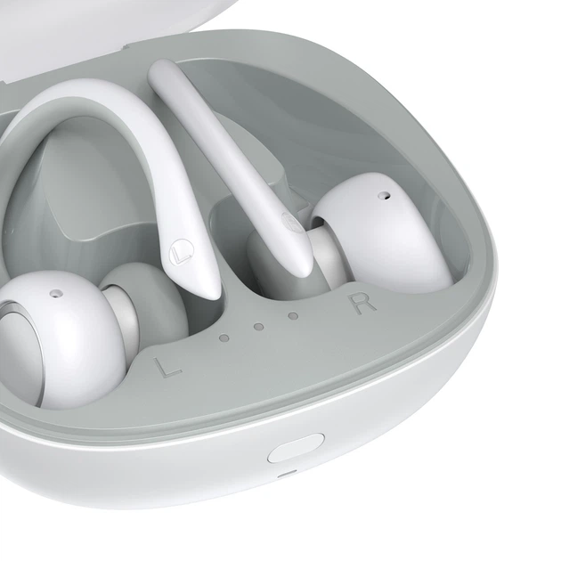 Беспроводные Bluetooth наушники Baseus Encok TWS W17 с функцией беспроводной зарядки Qi Белый - Фото 5 Беспроводные Bluetooth наушники Baseus Encok TWS W17 с функцией беспроводной зарядки Qi Белый - изображение 5