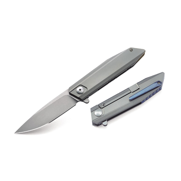 Карманный туристический складной нож Bestech Knife Shogun Grey BT1701A - изображение 1