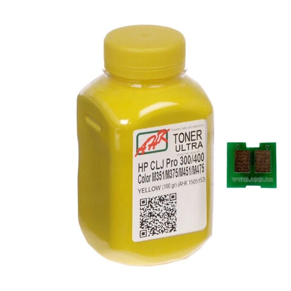 Тонер и Чип для HP 305A Magenta (CE413A) АНК Yellow 100г 1505165 - Фото 1 Тонер и Чип для HP 305A Magenta (CE413A) АНК Yellow 100г 1505165 - изображение 1