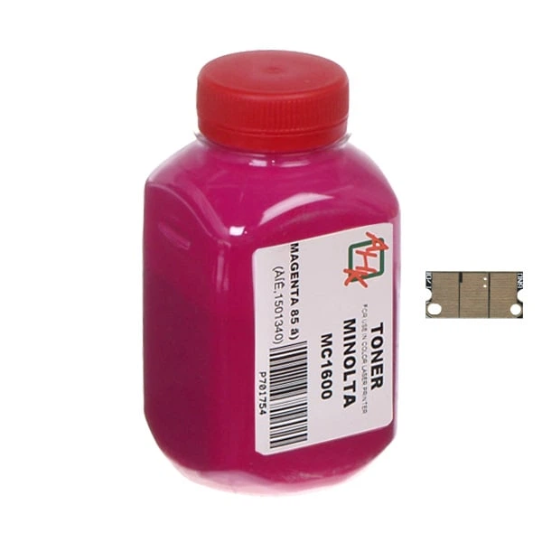 Тонер та Чіп для Konica Minolta Magenta (A0V30CH) АНК Magenta 85г 1501342 - Фото 1 Тонер та Чіп для Konica Minolta Magenta (A0V30CH) АНК Magenta 85г 1501342 - зображення 1