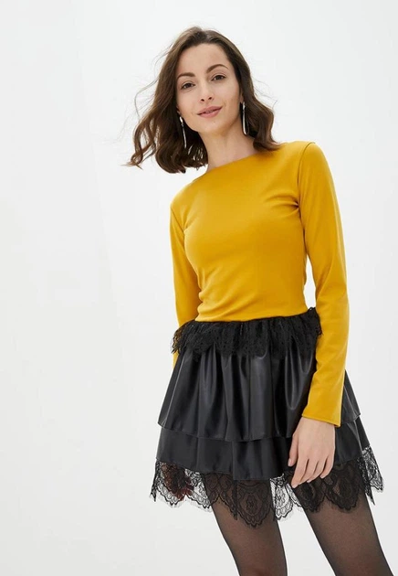 Жіноче плаття Подіум Sabrina 21115-MUSTARD S Гірчичний - Фото 1 Жіноче плаття Подіум Sabrina 21115-MUSTARD S Гірчичний - зображення 1