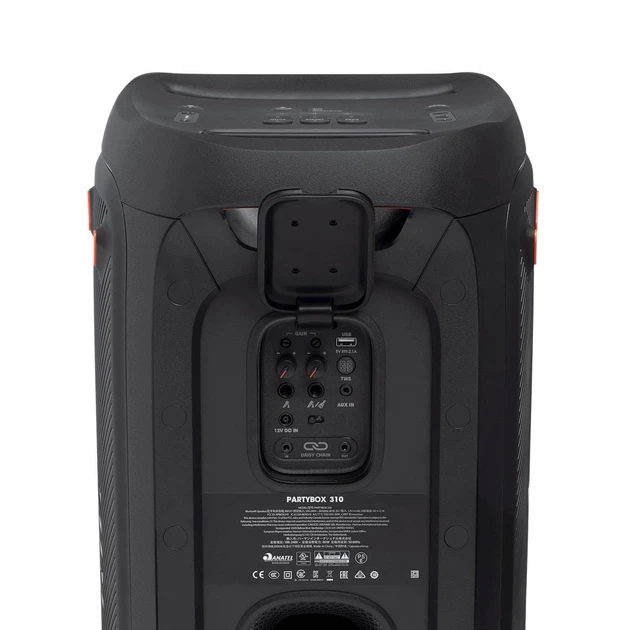 JBL PartyBox 310 (JBLPARTYBOX310MCEU) + Мікрофон JBL Partybox Microfoon PBM 100 Black (JBLPBM100BLK) - зображення 6