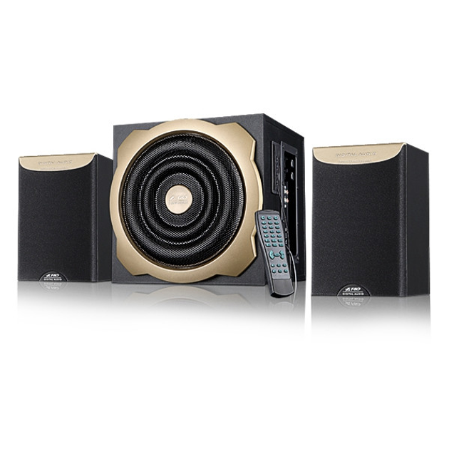 Колонки 2.1 F D A520U Black, сателлиты 2 x 16 Вт, сабвуфер 20 Вт, МДФ ...