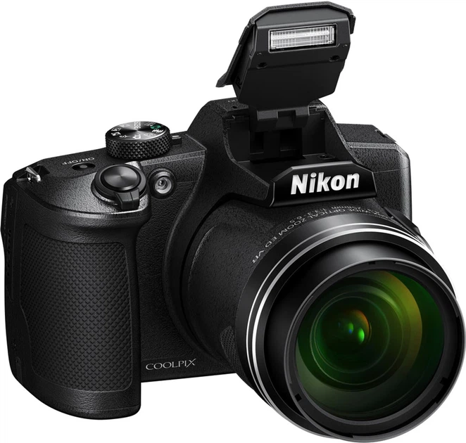 デジタル一眼 NKKOR 60X WIDE OPTICAL ZOOM EDVR Фотоаппарат Nikon Coolpix B600 Black (VQA090EA) купить на ROZETKA