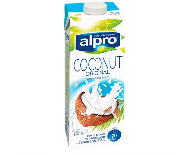 Напиток соевый натуральный Alpro Ориджинал со вкусом кокоса 1000мл 8 шт./упаковка - изображение 1