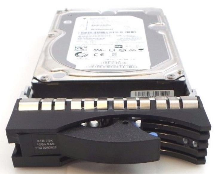 Жесткий диск IBM 6TB 12G 7.2K 3.5" HDD (00RX925) Refurbished - изображение 1