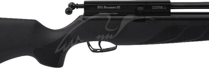 Гвинтівка пневматична BSA Buccaneer SE Black кал 45 мм - зображення 2