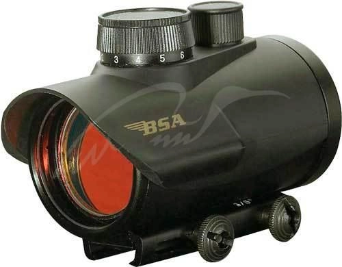 Приціл коліматорний BSA-Optics Red Dot RD42 5 MOA. Weaver/Picatinny - зображення 1
