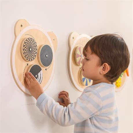 Tablica manipulacyjna Viga Toys Zabawne wzory (6971608445514) - obraz 5