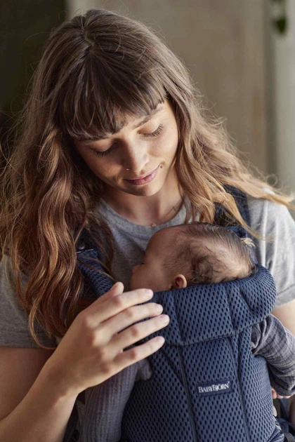 Кенгуру-переноска BabyBjorn Move 3D Mesh Navy Blue, 7317680990082 - изображение 15