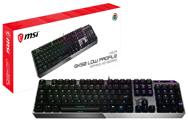 Клавіатура MSI Vigor GK50 Low Profile RU (S11-04UA204-GA7) - зображення 5
