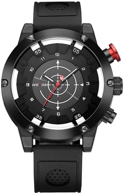 Мужские часы Weide All Black WH6301B-1C (WH6301B-1C) - изображение 1