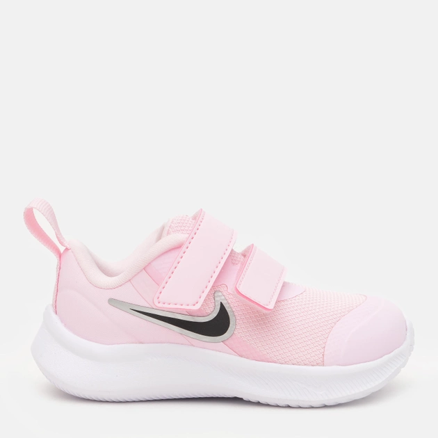 Акція на Дитячі кросівки для дівчинки Nike Star Runner 3 (Tdv) DA2778-601 23.5 (7C) Рожеві від Rozetka