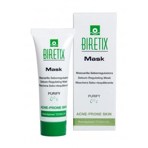 Себорегулирующая маска Cantabria Labs Biretix для кожи с акне 25 мл 