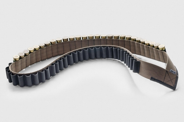 Бандольер для 50 патронов 12/16 кал. A-LINE коричневый (М50) - изображение 1