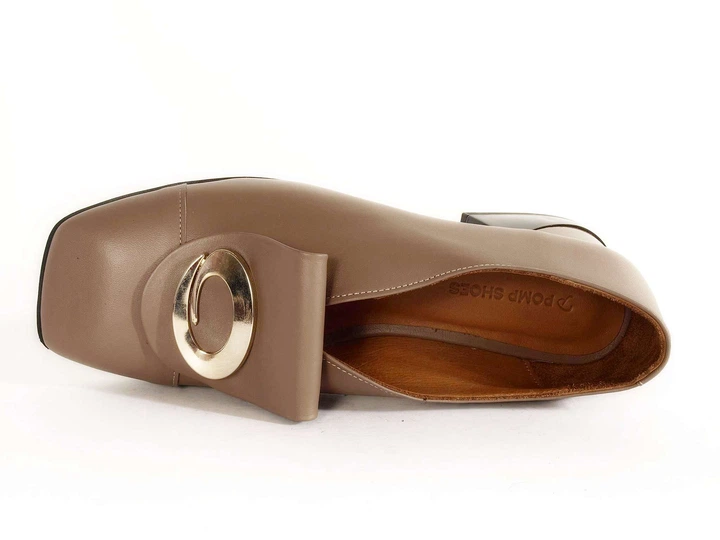 Туфлі POMP SHOES PM0025-1663 37 Коричневий - Фото 4 Туфлі POMP SHOES PM0025-1663 37 Коричневий - зображення 4