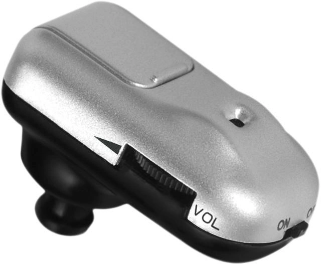 Слуховий апарат - Підсилювач звуку MICRO PLUS, сріблястий - зображення 1